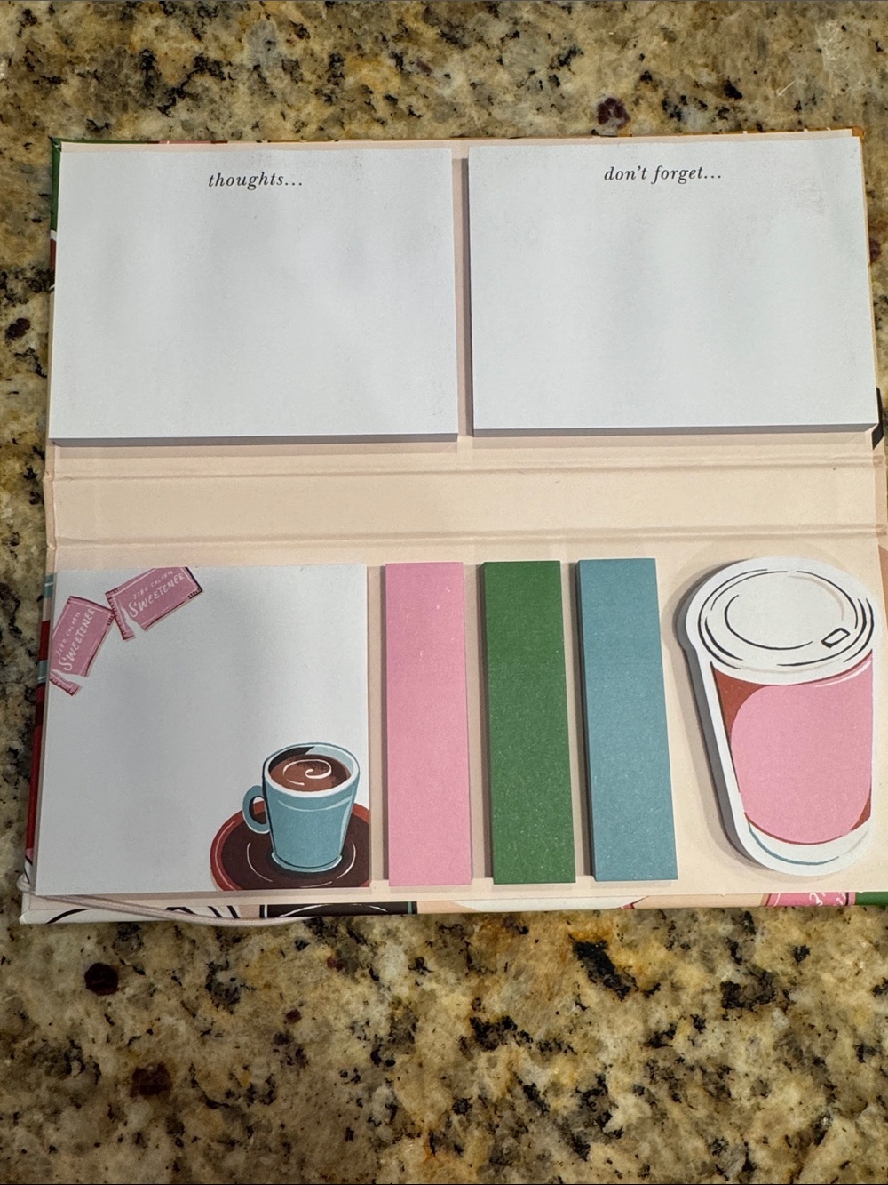 kate spade Multicolor Illustrated Drink & Fruit Foldover notes - Picture 2 of 8